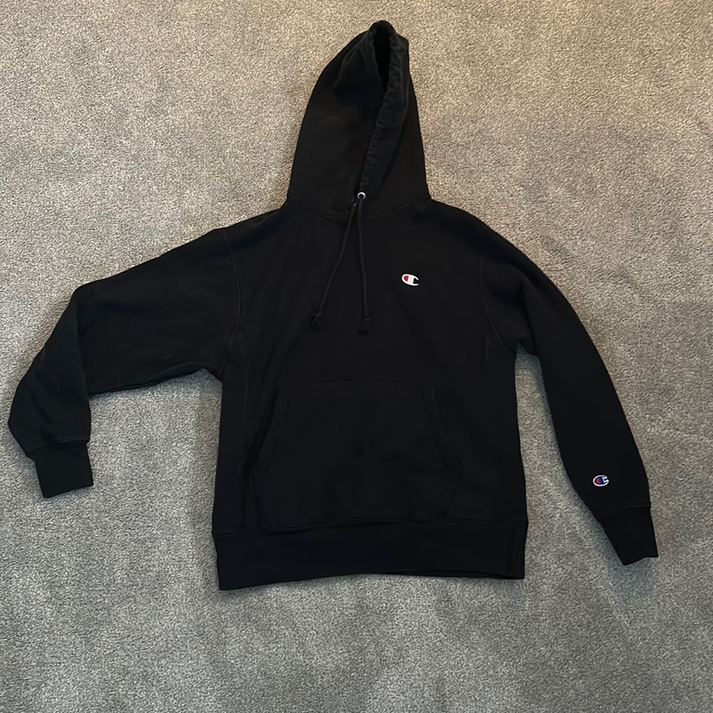 Champion black hoodie